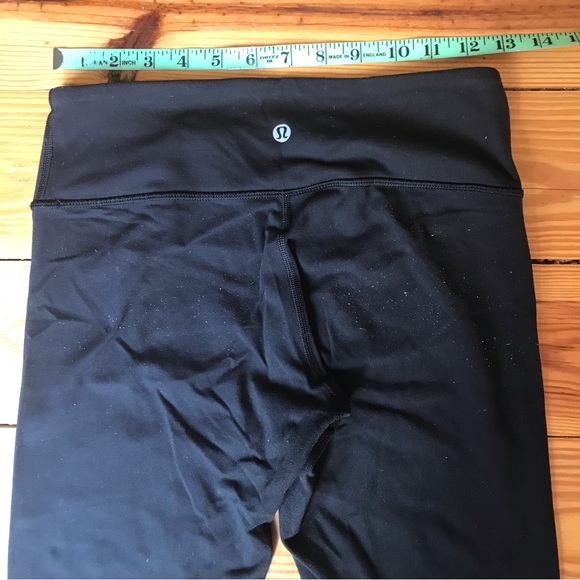 Lululemon Athletica Purple and Black Leggings, EUC, 6 - Picture 4 of 12